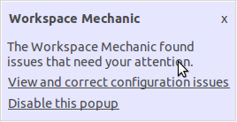 Eclipse Workspace Mechanic
